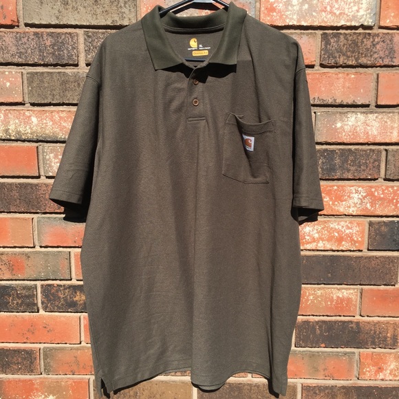 Carhartt Other - Olive Carhartt Original Fit Polo